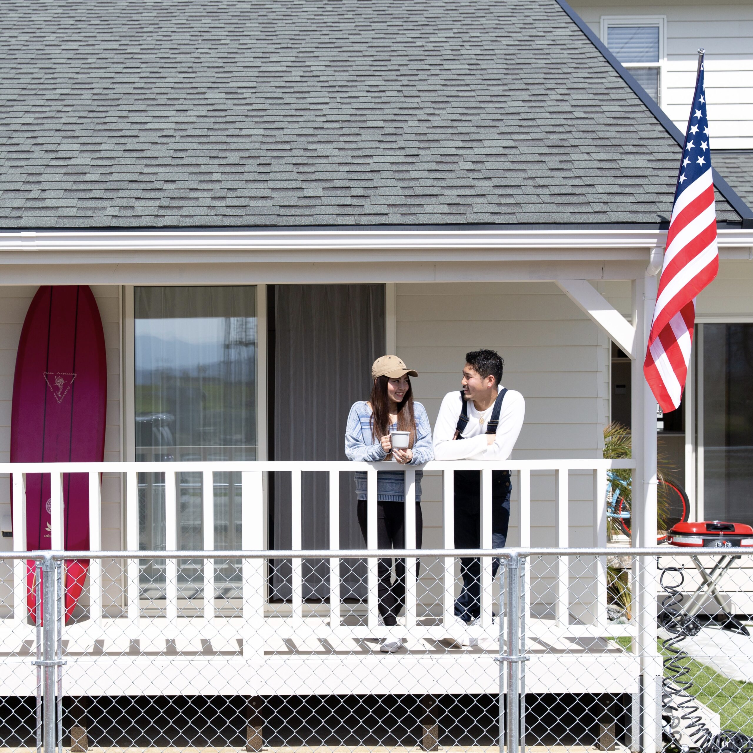 カリフォルニア風 Cphのシングルルーフ屋根とは 屋根材 ブログ カリフォルニア パーム ハウス 住起産業 注文住宅サイト